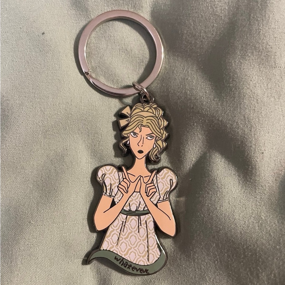 Stylish Keychain with Cartoon Character